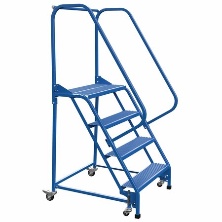 VESTIL 70 H Steel PW Ladder, Perforated, 4 Step, 4 Steps LAD-PW-32-4-P